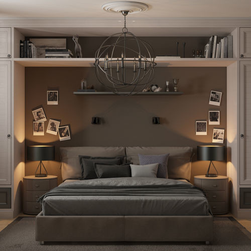 Спальня "Flou - Letto Nathalie"