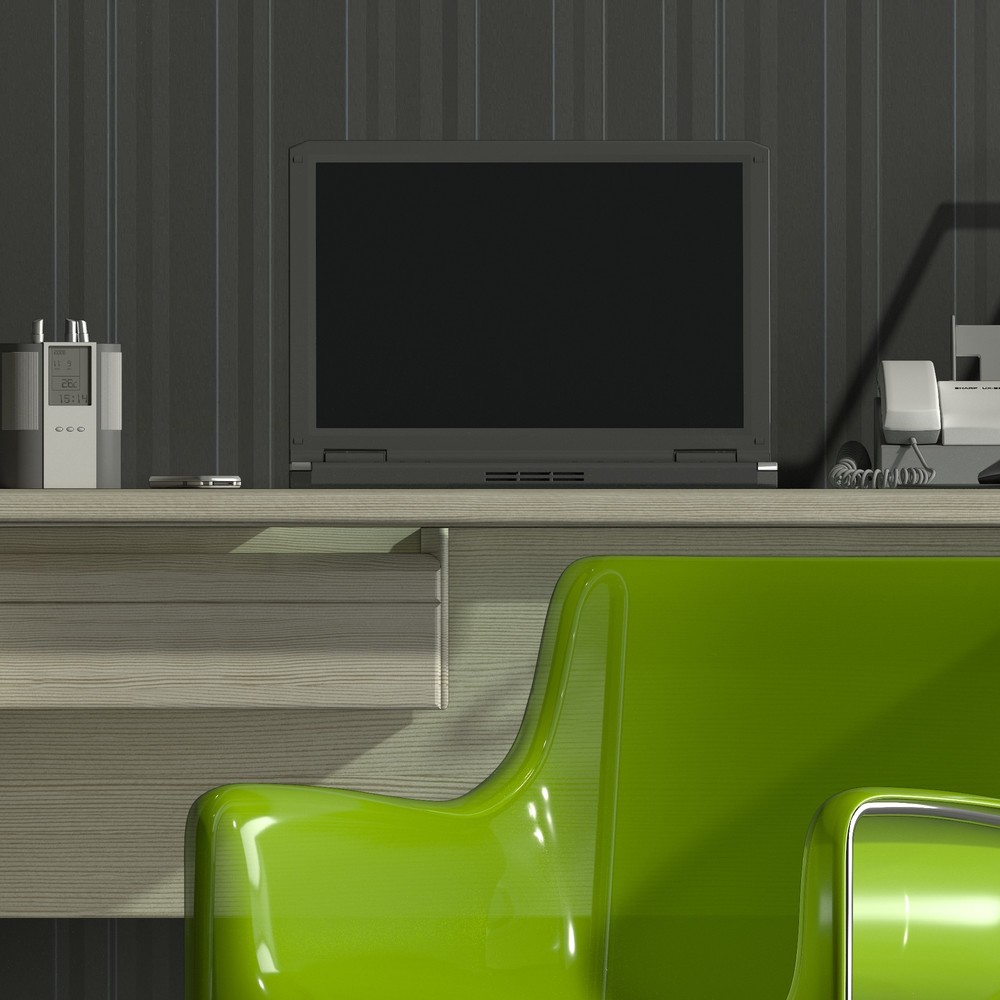 3d визуализация офисной мебели
