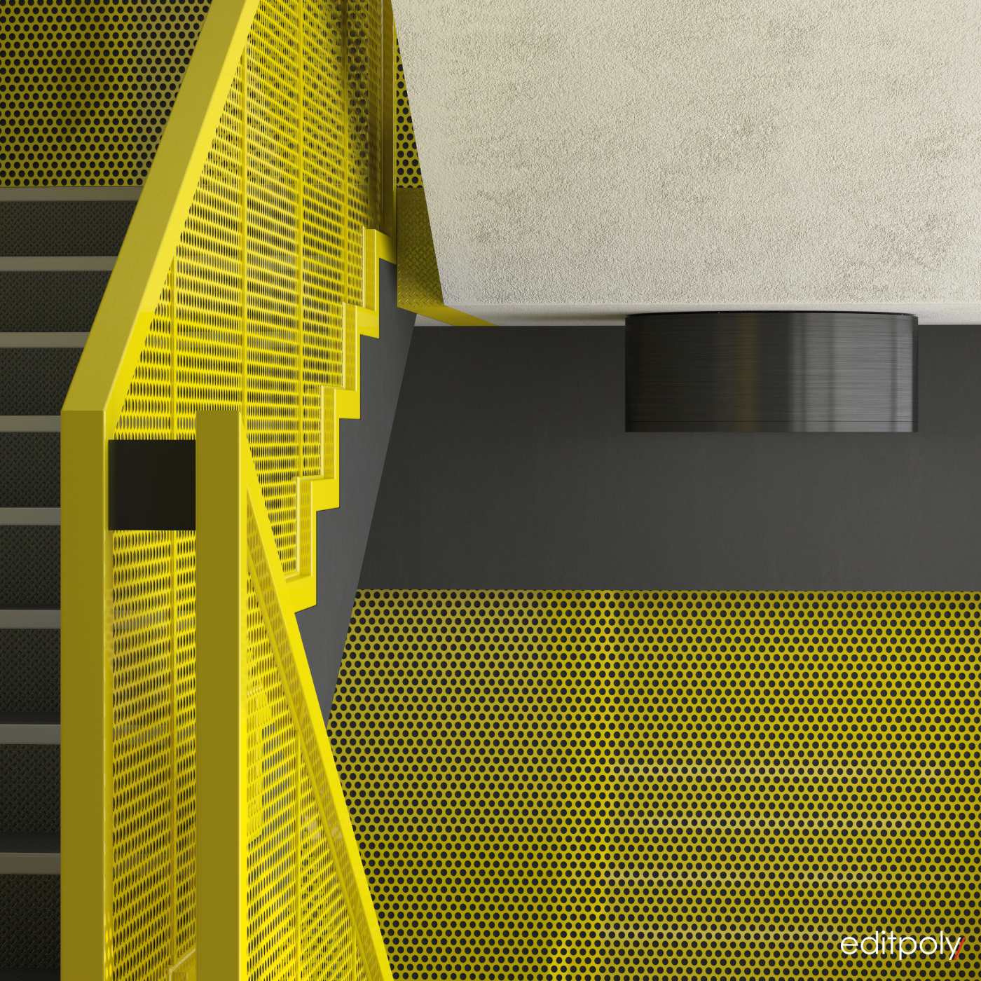 3d визуализация лестницы