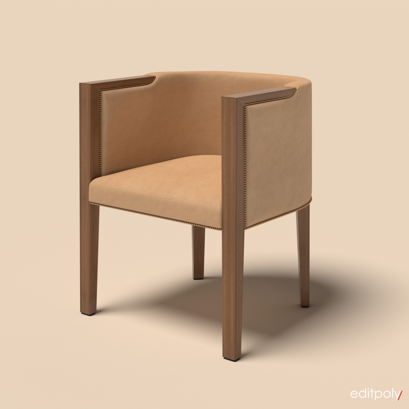 3d визуализация стула